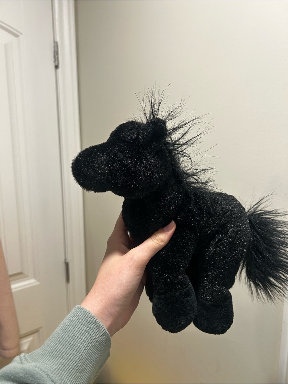 Webkinz Black Stallion Horse